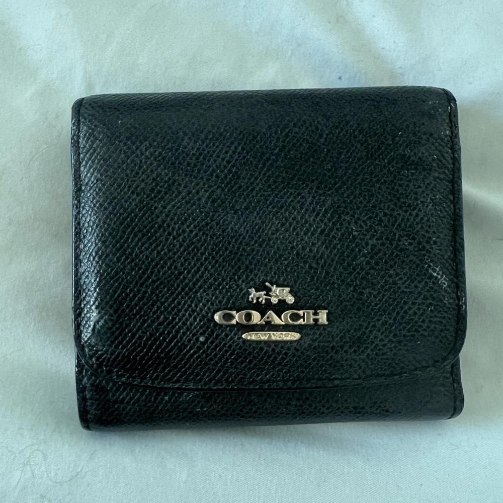 Black Coach Wallet